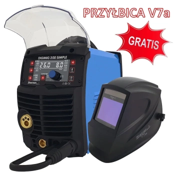 Sherman DIGIMIG 200 SIMPLE + przyłbica V7a gratis